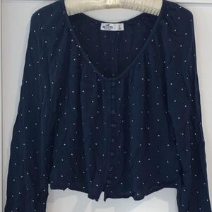 Hollister Blousy Top Small